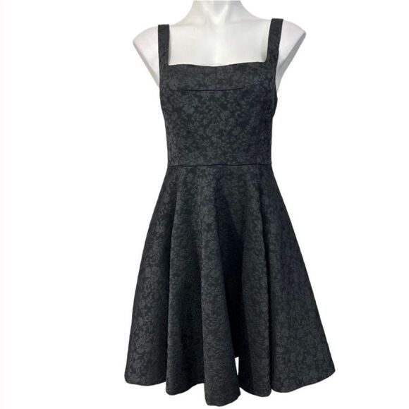 Jill Jill Stuart Black Fit and Flare Dress - Picture 1 of 9